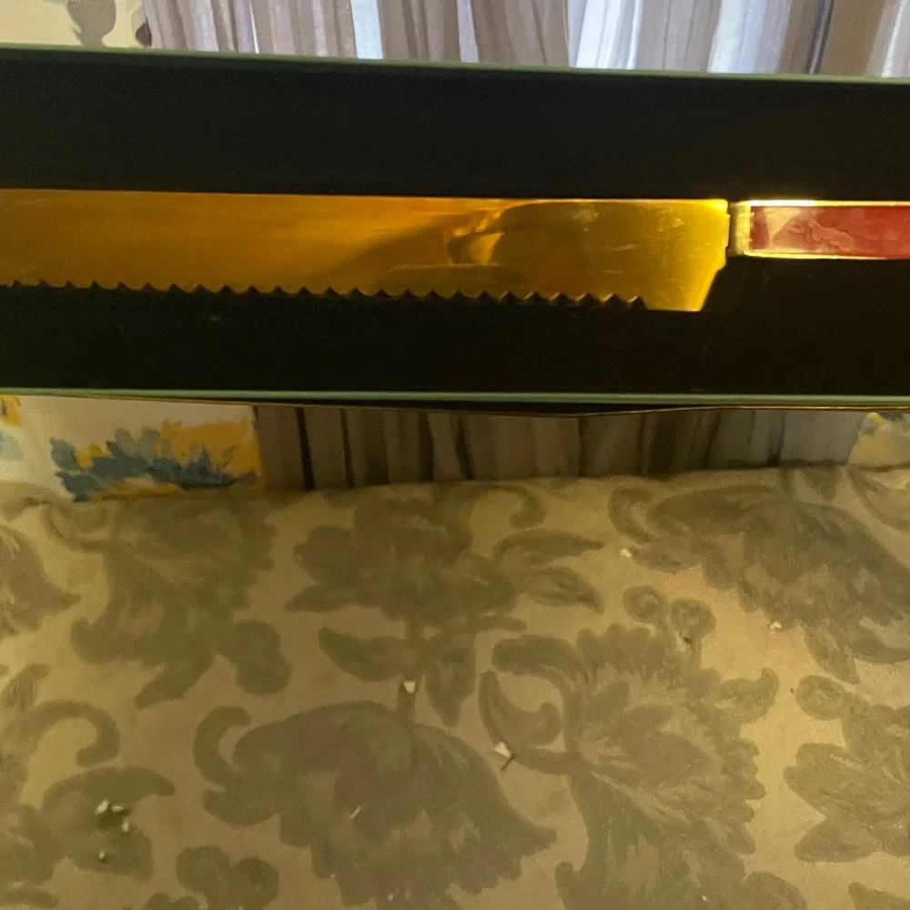 NIB Kate Spade New York, Judaica Collection Sabbath Challah Bread Knife